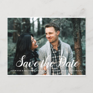 Save the Date Photocard Invitation