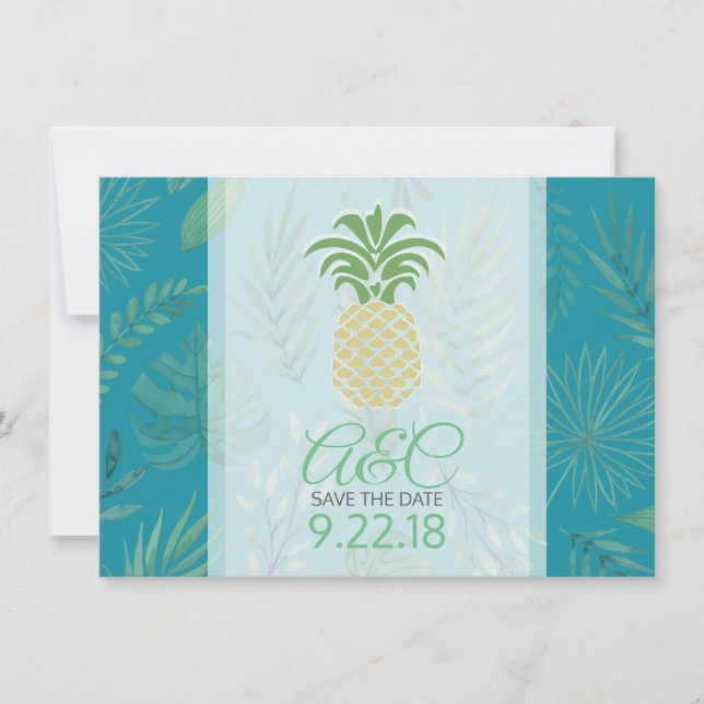 Save the Date  Pineapple (Front)