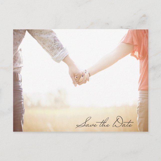 Save the Date Post Card (Front)