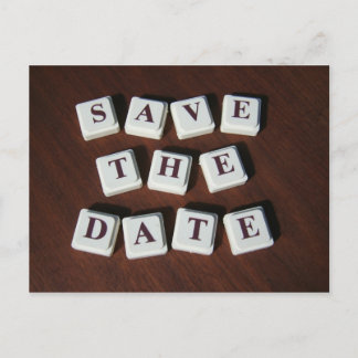 Save the Date Postcard