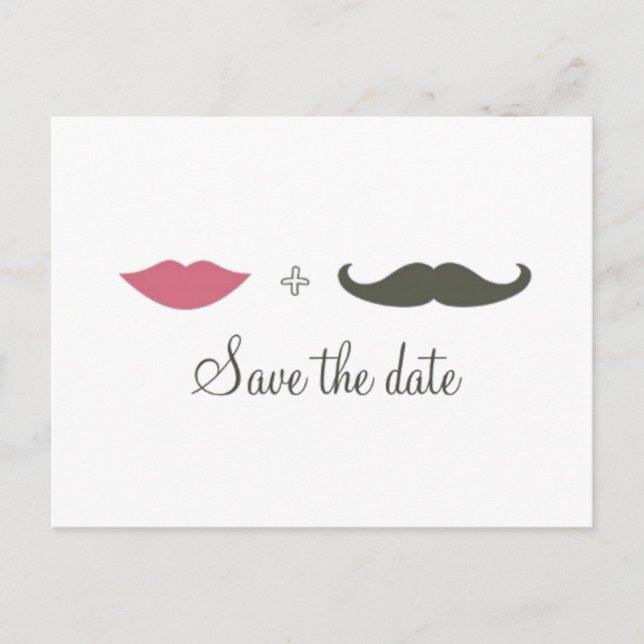 Save The Date Postcard (Front)