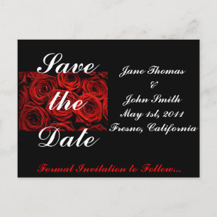 Save the Date Postcard
