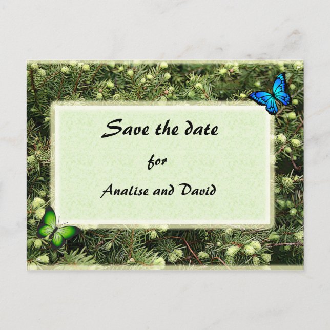 Save The Date Postcard (Front)