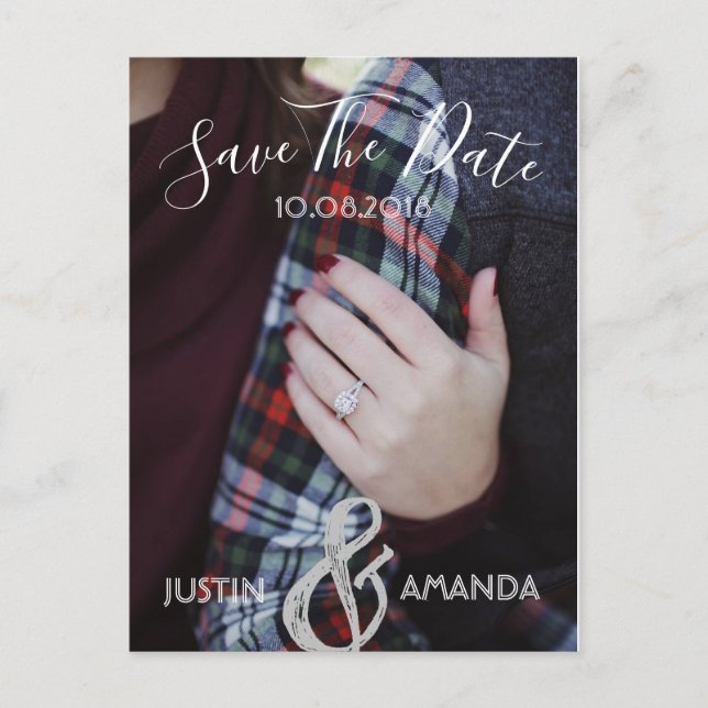 Save The Date Postcard (Front)