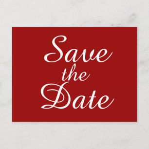 Save the Date - Postcard - Sharon Rhea