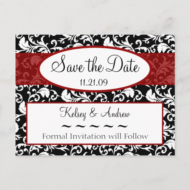 Save the Date Postcards (Front)
