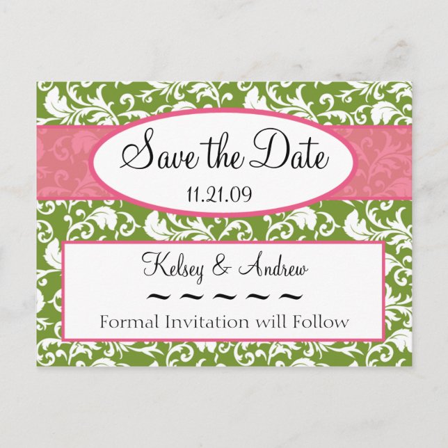Save the Date Postcards (Front)