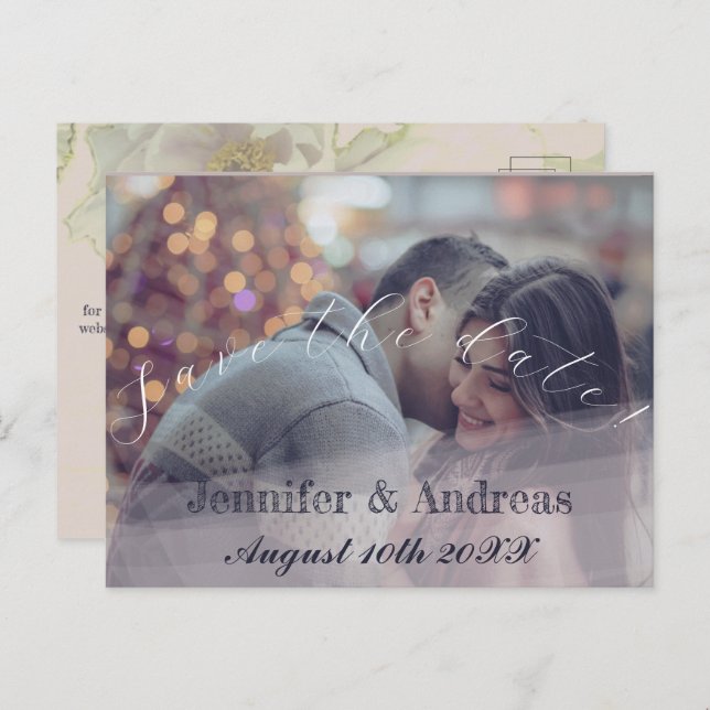 Save the Date Postcards (Front/Back)