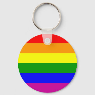 Save the Date/Rainbow Wedding/Gay Pride Key Ring