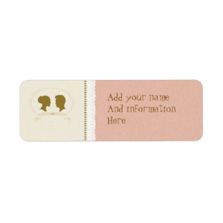 Save The Date Return Address Label