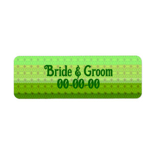 Save the Date Return Address Label