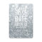 Save the Date | Silver Glit Fab