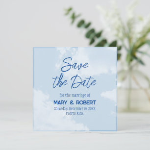 Save the Date - Sky Invitation