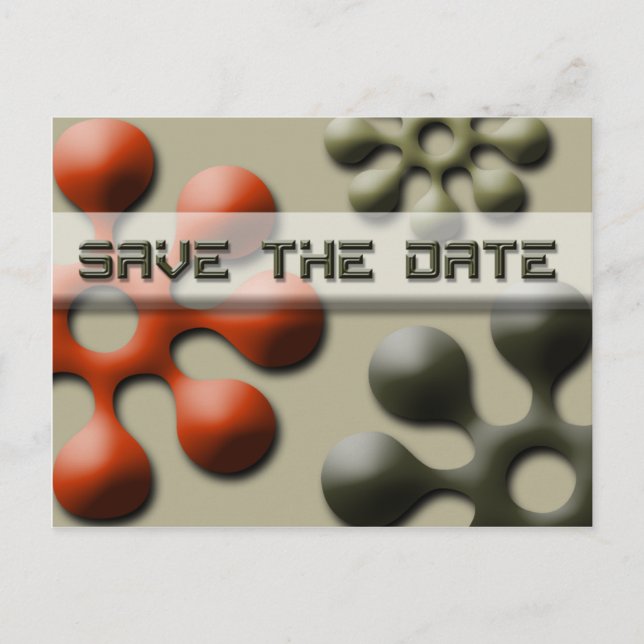 Save The Date Special Event Notification Invite (Front)