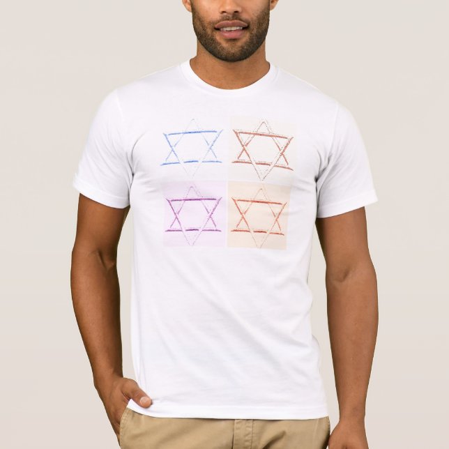 Save the Date/Star of David T-Shirt (Front)