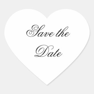"Save the Date" Stickers