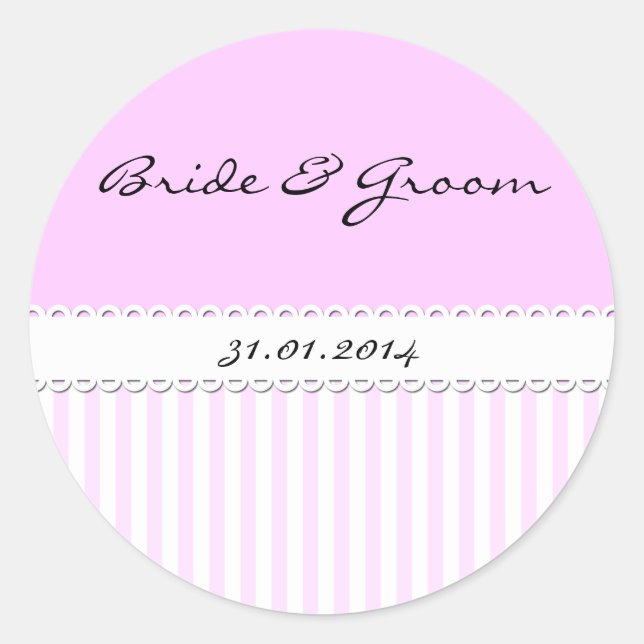 Save the date Stickers (Front)