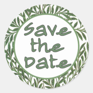 Save the Date Stickers