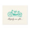 Save the Date-Tandem Bike Postcard