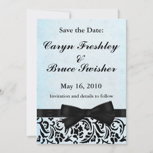 Save the Date ~ {TBA Winner} (Front)