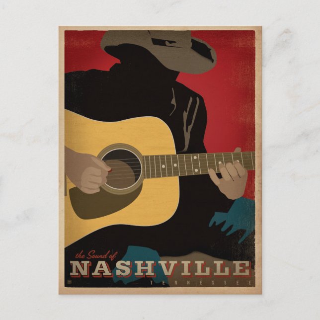 Save the Date | The Sound of Nashville Announcement Postcard (Front)