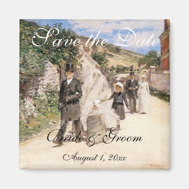 Save the Date! The Wedding March by Robinson Magnet (Front)