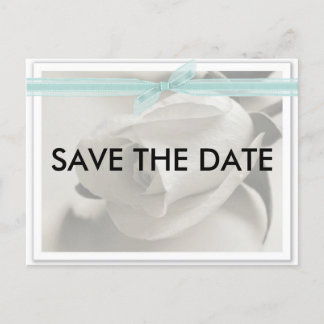 Save the Date Tiffany! Announcement Postcard