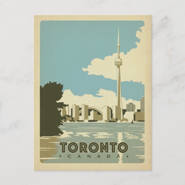 Save the Date | Toronto, Ontario 2 Announcement Postcard (Front)