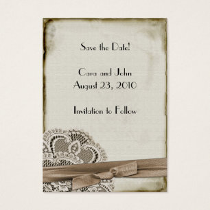 Save the Date Vintage