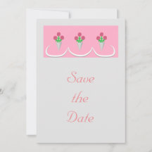 Save the Date--Wedding Bouquets