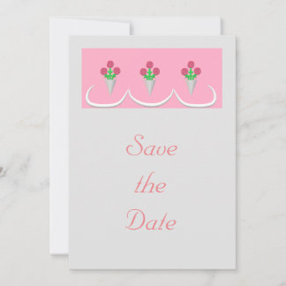 Save the Date--Wedding Bouquets Invitation