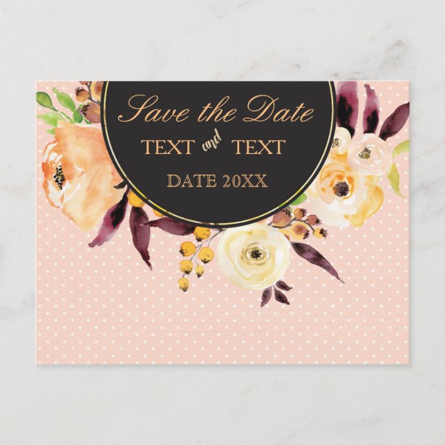 Save the Date- Wedding invitation (Front)