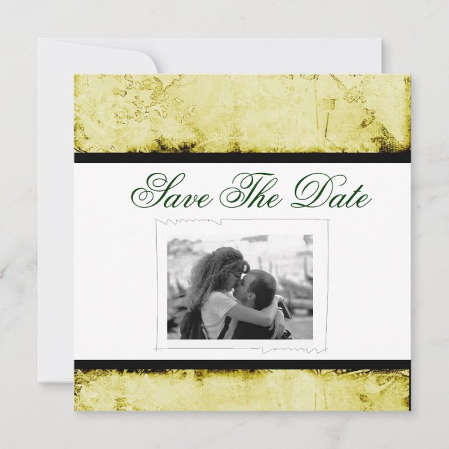 Save the Date Wedding Invitation (Front)
