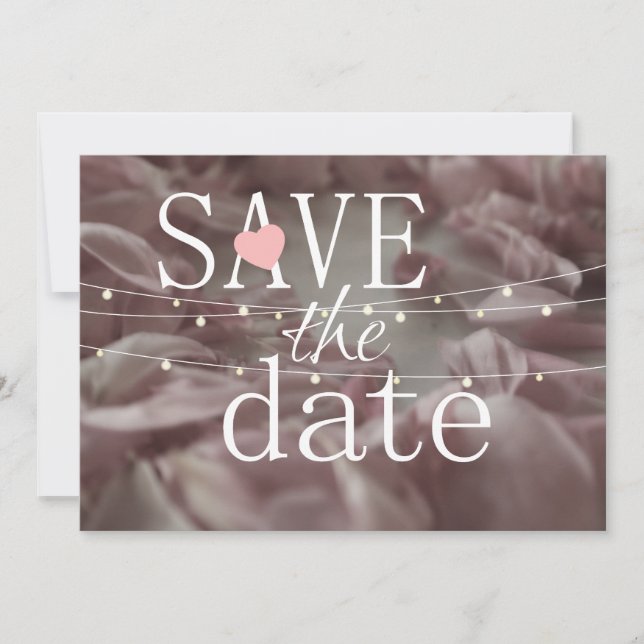 Save the Date Wedding Invitation (Front)