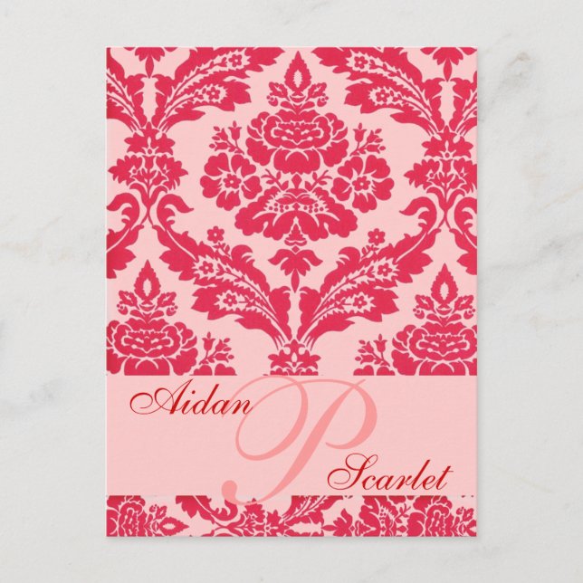 SAVE THE DATE WEDDING POST CARD 3 -Customise! (Front)