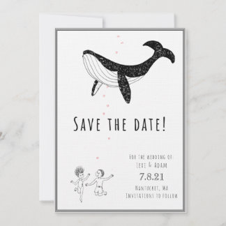 Save the Date -  Whales in Love