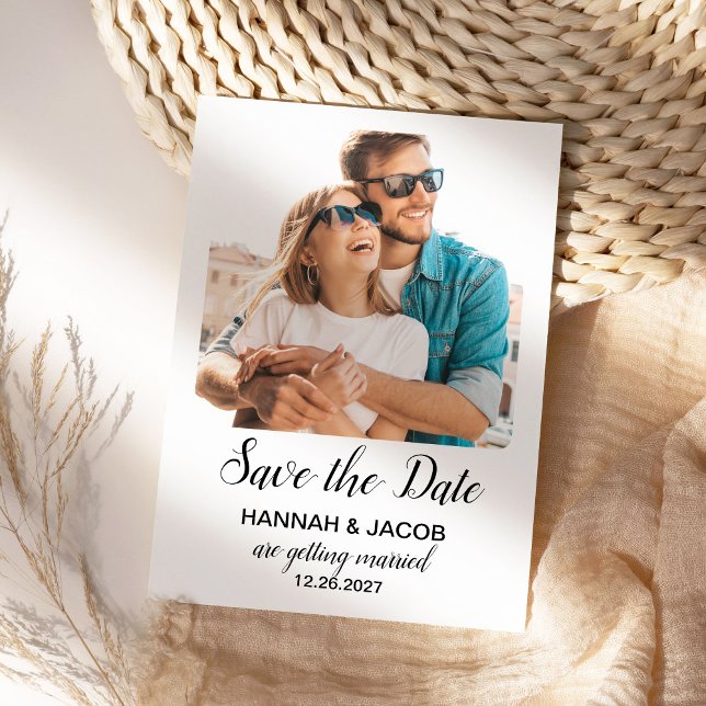 Save the Date with Photo Announcement (Creator Uploaded)