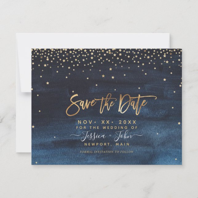 Save the Date, Written in the Stars Date (Front)