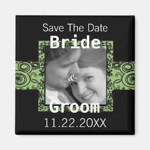 Save The Date Your Photo Magnet -
