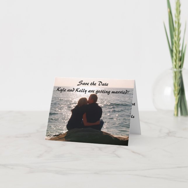 Save the DateKyle and Kelly are getti... Announcement (Front)