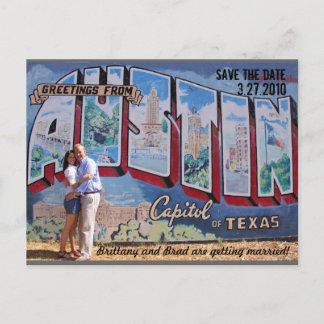 Save the Date's Announcement Postcard