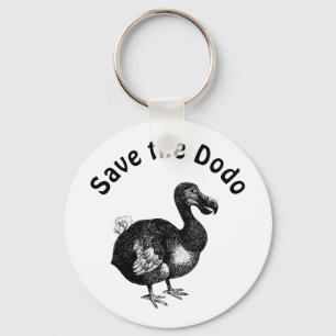 Save the Dodo bird keychain
