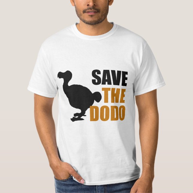 Save The Dodo Bird! T-Shirt (Front)