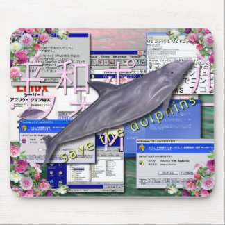 Save The Dolphins Mousepad