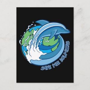 Save the Dolphins Postcard
