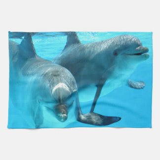 Save The Dolphins Tea Towel