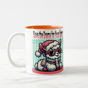 Save the Drama for Your Llama Mug Funny Llama