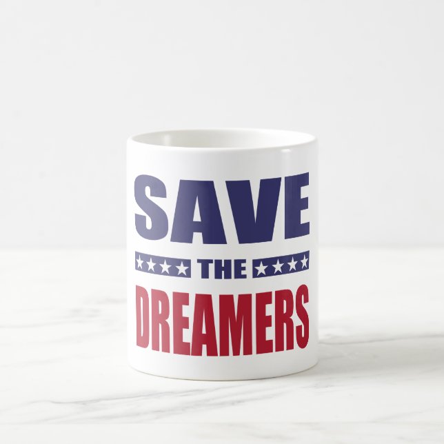 Save the dreamers coffee mug (Center)