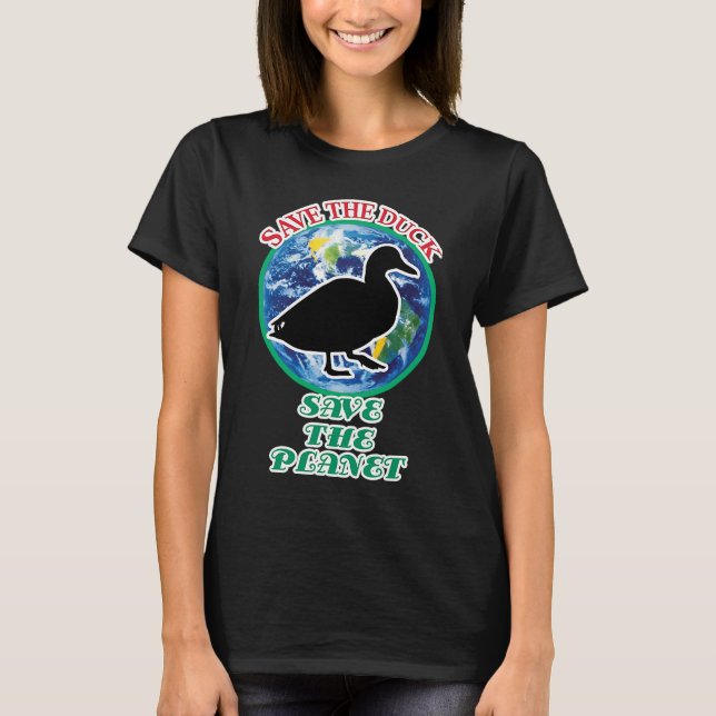Save The Duck Save The Planet T-Shirt (Front)