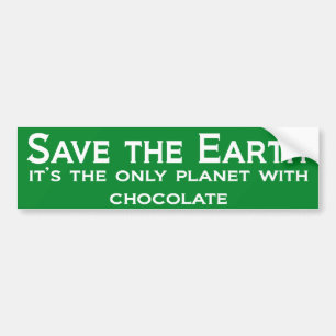 Save the Earth! Bumper Sticker